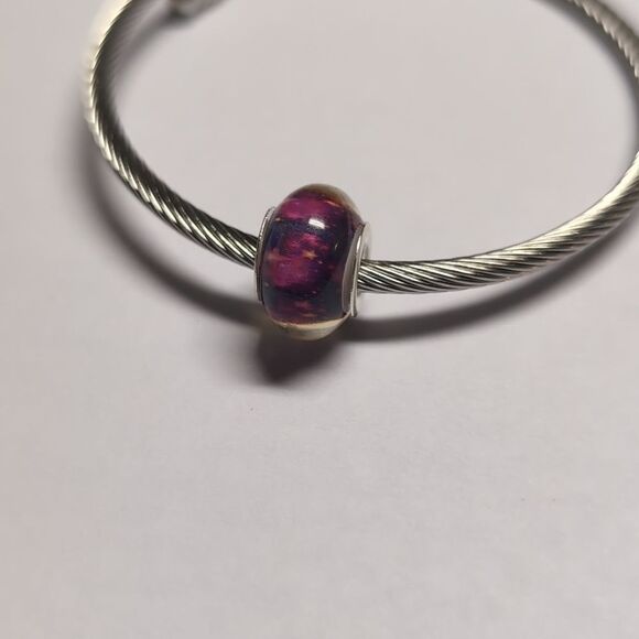 Silver Christmas Charm for Pandora Style Bracelet - Picture 4 of 5